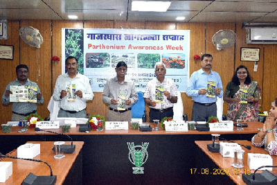 21st Parthenium Awareness Week 2026 Inaugurated at ICAR-DWR, Jabalpur