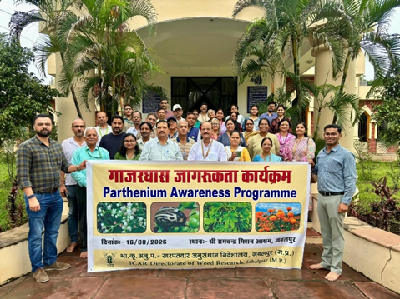 21st Parthenium Awareness Week 2026 Inaugurated at ICAR-DWR, Jabalpur
