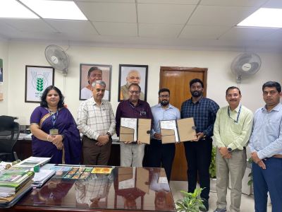 ICAR-NBAIM, Mau Transfers Three Biofertilizer Technologies to BhuMicroGen Agrinoculants for Commercial Production