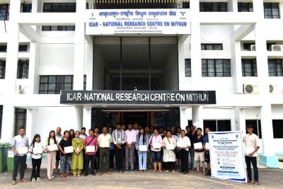 Skill Enhancement Training on Mithun-Based Enterprises and Horticultural Value Addition Concludes at ICAR–NRC on Mithun